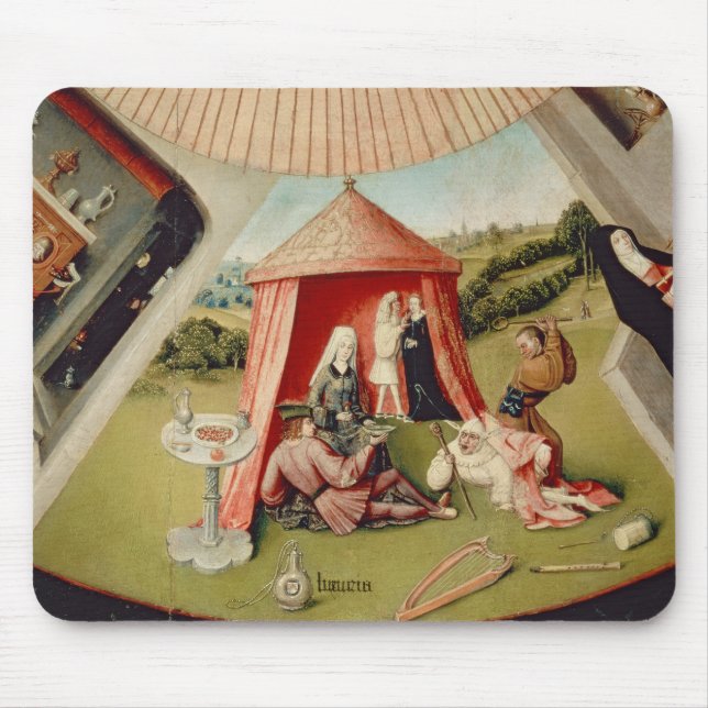 Luxury, detail from The Table of the Seven Mouse Pad (Front)