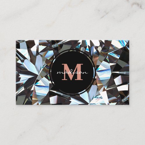 Luxury Diamond Jewel Gem Design Business Card