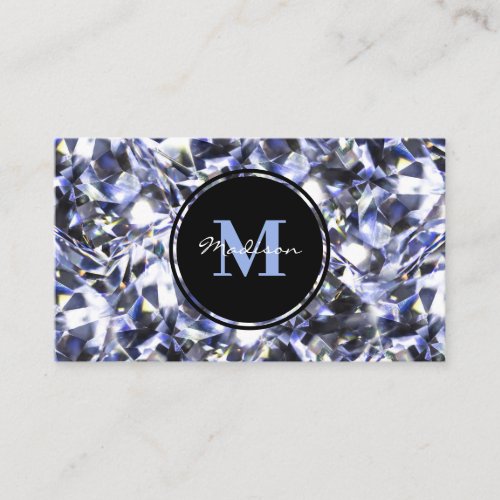 Luxury Diamond Jewel Gem Design Business Card