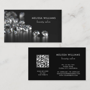 Luxury Diamonds Jeweler Jewelry Store Business Card
