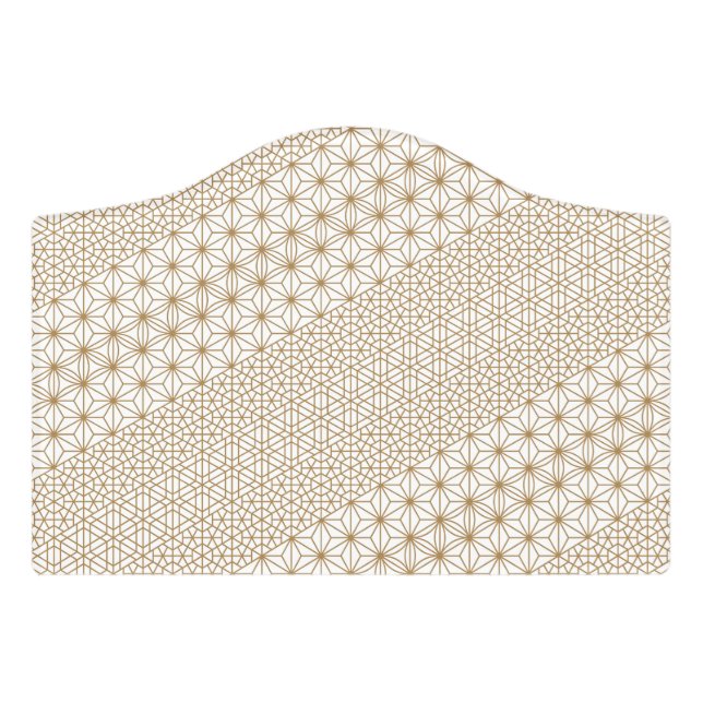 Luxury Door Sign (Small Crest Front)