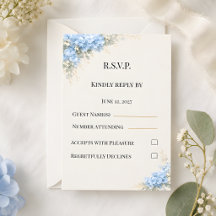 Luxury Dusty Blue Hydrangea Wedding