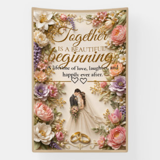 Luxury Editable Card for wedding invitation Banner
