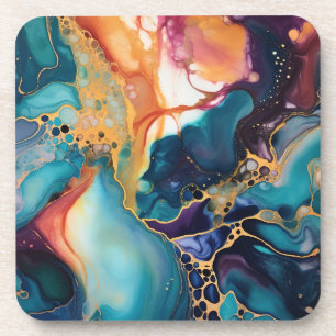 Luxury Elegant Abstract Marble Beautiful Beverage Coaster