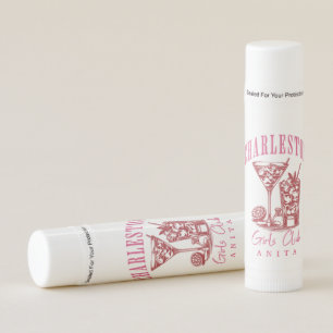 luxury elegant charleston bachelorette lip balm