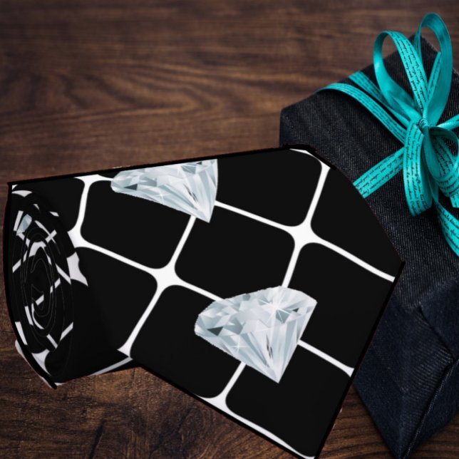 Luxury Elegant Diamond Bling Designer Looking  Neck Tie (Creator Uploaded)