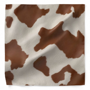 Luxury Elegant Faux Cow Leather Popular Collection Bandana