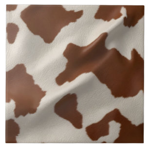 Luxury Elegant Faux Cow Leather Popular Collection Ceramic Tile