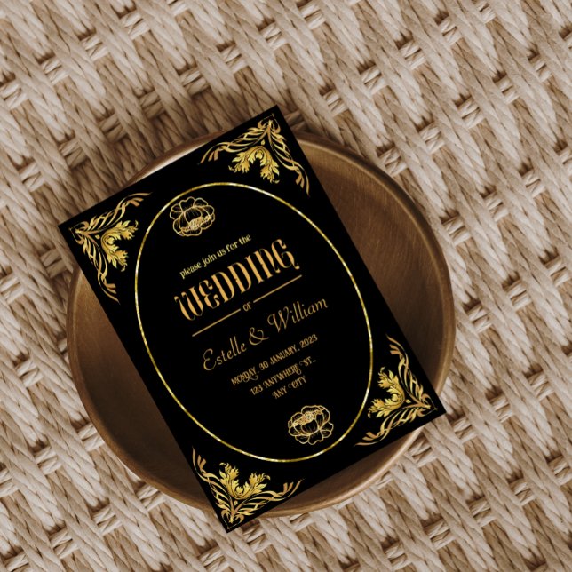 Luxury Elegant Invitation Wedding Cards (Creator Uploaded)