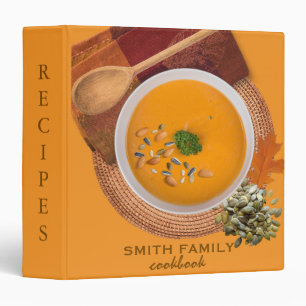 Luxury elegant Kitchen Recipes 3 Ring Binder