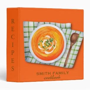 Luxury elegant Kitchen Recipes 3 Ring Binder