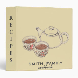 Luxury elegant Kitchen Utensil recipes 3 Ring Binder