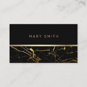 Luxury Elegant Marble Business Card