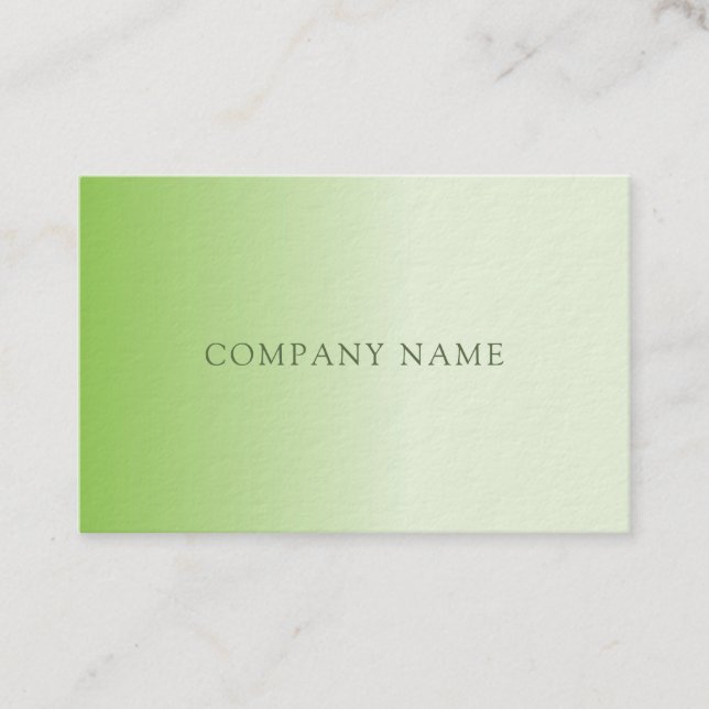 Luxury Elegant Modern Design Professional Plain Business Card (Front)