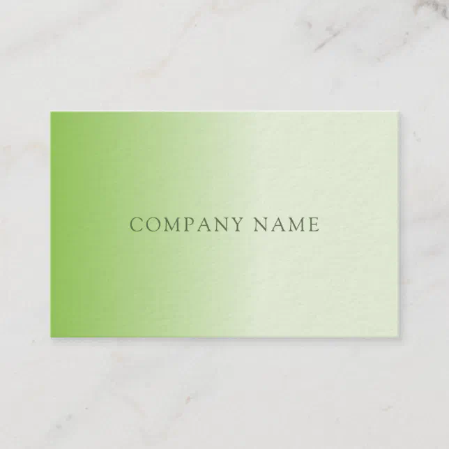 Luxury Elegant Modern Design Professional Plain Business Card | Zazzle