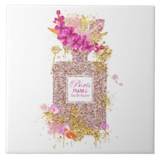 Luxury Elegant Perfume Ceramic Tile