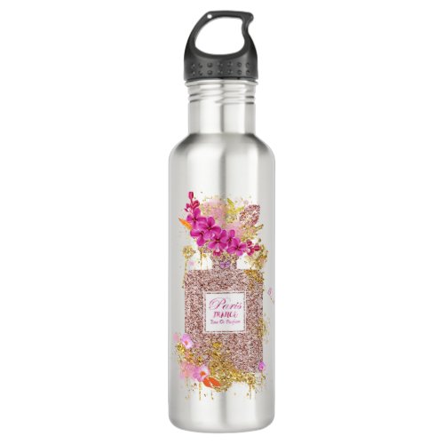 Luxury Elegant Perfume  Stainless Steel Water Bottle