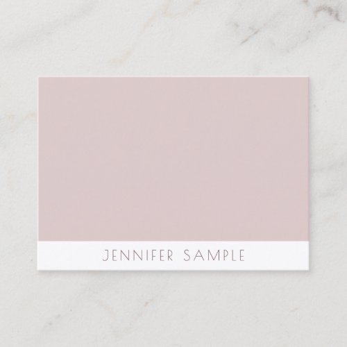 Luxury Elegant Simple Modern Minimalist Template Business Card