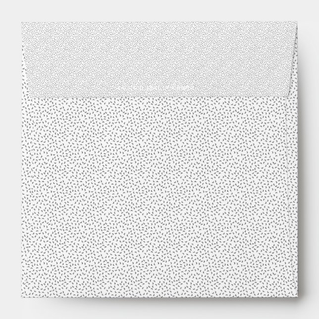 Luxury Envelopes Personalized | Floral & Patterned (Back (Top Flap))