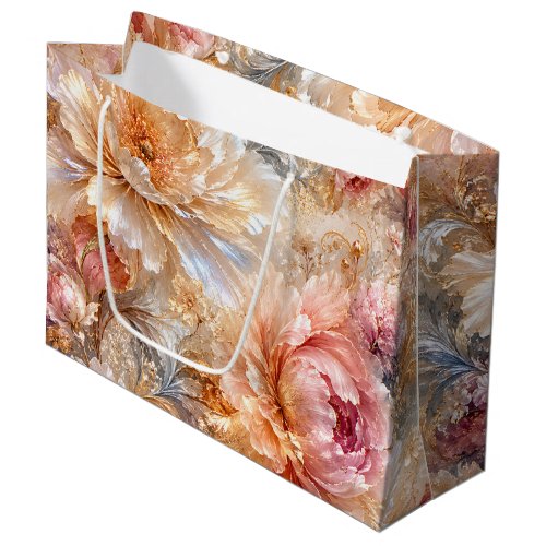 Luxury Fantasy Blooms Large Gift Bag