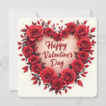 Luxury Floral Beautiful Love Modern Collection Holiday Card
