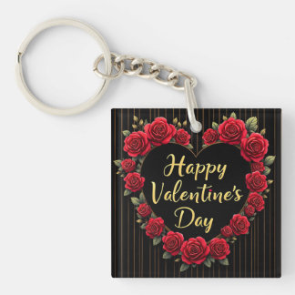 Luxury Floral Beautiful Love Trendy Collection Keychain