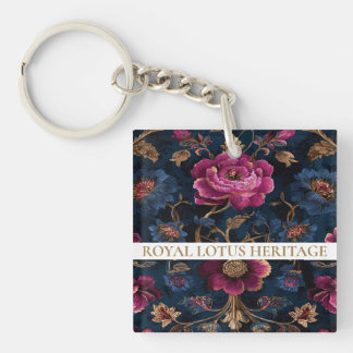 Luxury Floral Vintage Royal Keychain