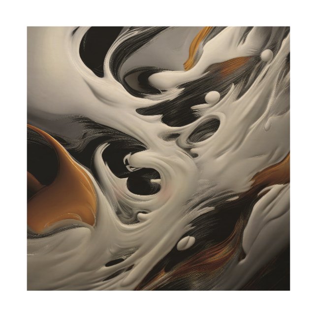 Luxury Fluid Acrylic Art (Front)