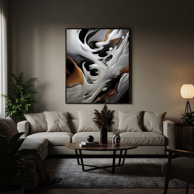 Luxury Fluid Art Canvas Print (Creator Uploaded)