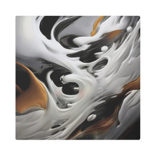 Luxury Fluid Metal Art