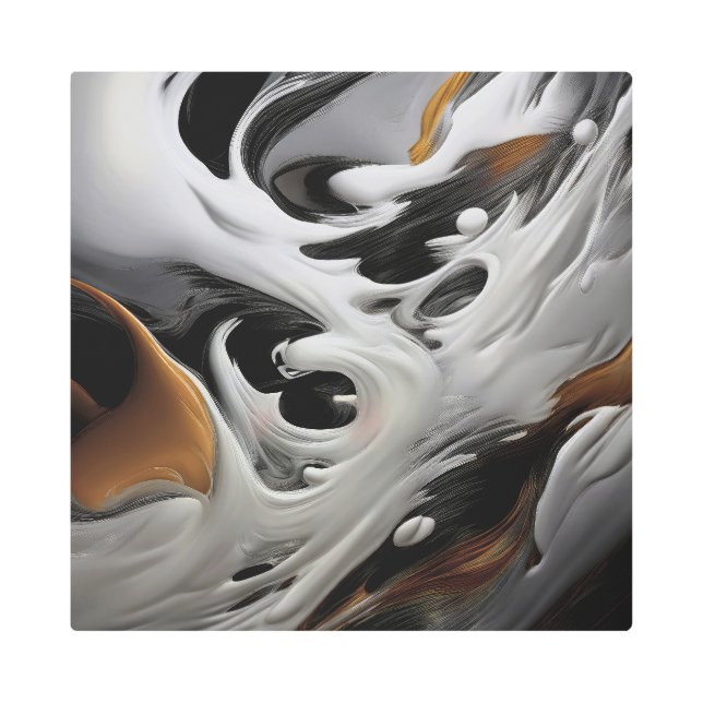 Luxury Fluid Metal Art (Front)