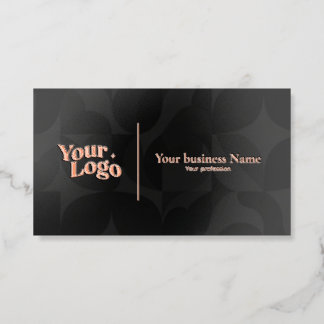 luxury foil business cards for Entrepreneur
