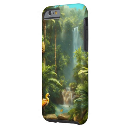 Luxury Forest Paradise iPhone Case