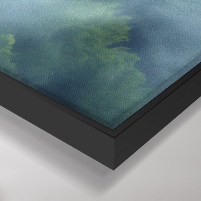 Luxury Forest Wall Art Frame – Minimal Nature Land (Corner(Bottom))