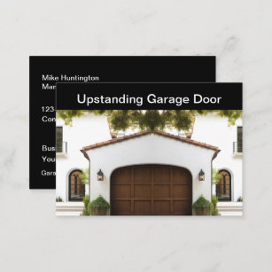 Luxury Garage Door Services  Business Card