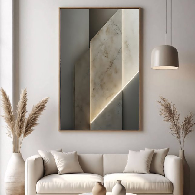 Luxury Geometric Texture Canvas Print (Creator Uploaded)