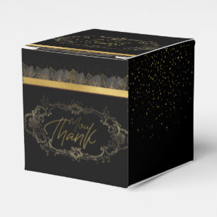 Luxury gift box with thanks
