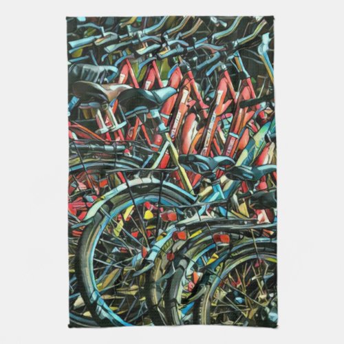 Luxury gifts for cyclists kitchen towel