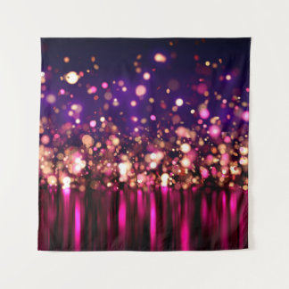 Luxury glitter background with glow. tapestry