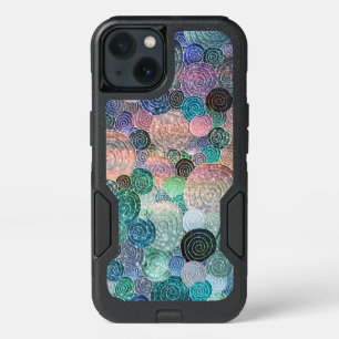 Luxury Glitter Dots and Circles - colorful pastel iPhone 13 Case