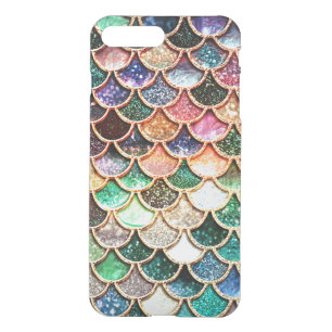 Luxury Glitter Mermaid Scales - Multicolor iPhone 8 Plus/7 Plus Case