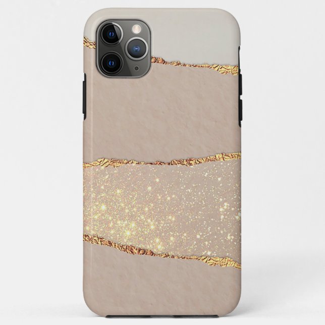 Luxury Glitter Rose Gold Case-Mate iPhone Case (Back)