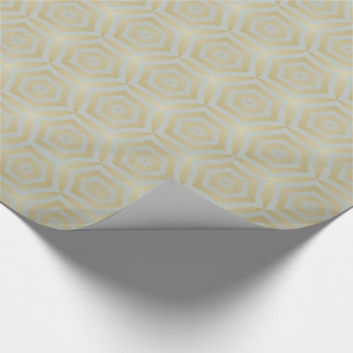 Luxury Gold and Ivory Patterned  Wrapping Paper