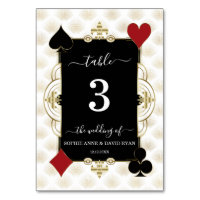 Luxury Gold Art Deco Casino Vegas Wedding