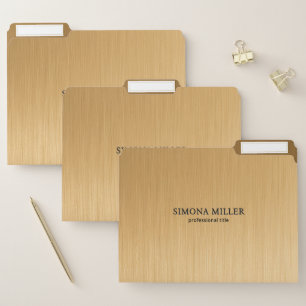 Luxury Gold Background File Folder