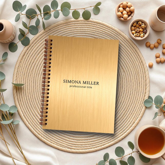 Luxury Gold Background  Notebook (Creator Uploaded)
