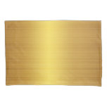 Luxury Gold Brushed Metal Texture 10 Pillow Case