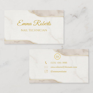 Luxury Gold Elegant Business Card | Modern Minimal