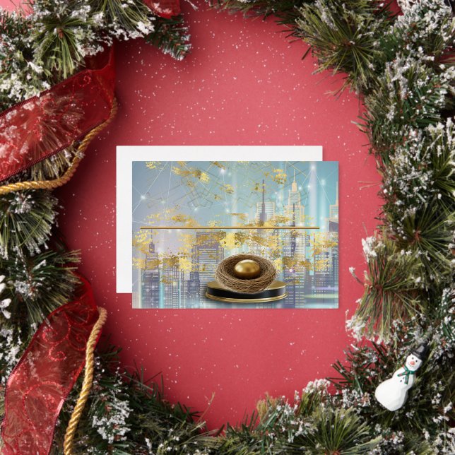  Luxury Gold Foil Easter Guest Book Invitation (Insitu)