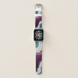 Luxury Gold Glitter Marble Pattern Apple Watch Band